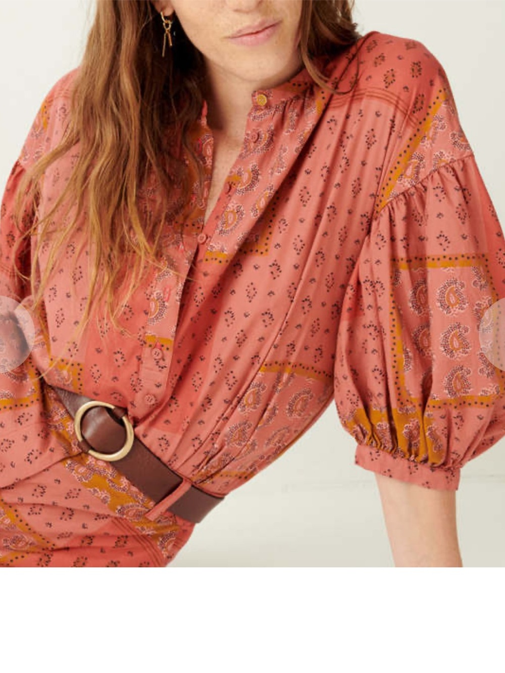 SESSUN ARTISTE BLOUSE - ROSSA LLANGO XS - Picture 4 of 11
